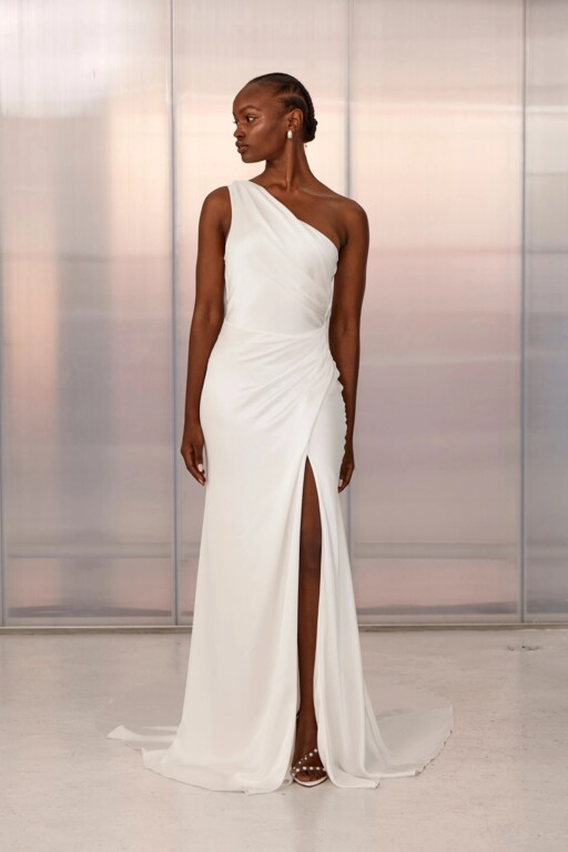 2025 Grace Loves Lace Tek Omuzlu Gelinlik - 2