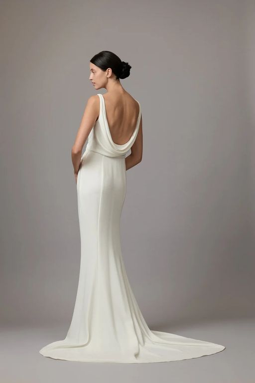 2026 House Of Gilles 40-26 Balık Kesim Bohem Tarlatansız Gelinlik 2