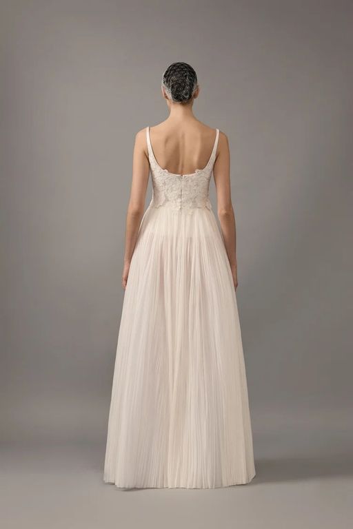 2026 House Of Gilles 31-26 A Kesim Bohem Sırt Dekolteli Gelinlik 2