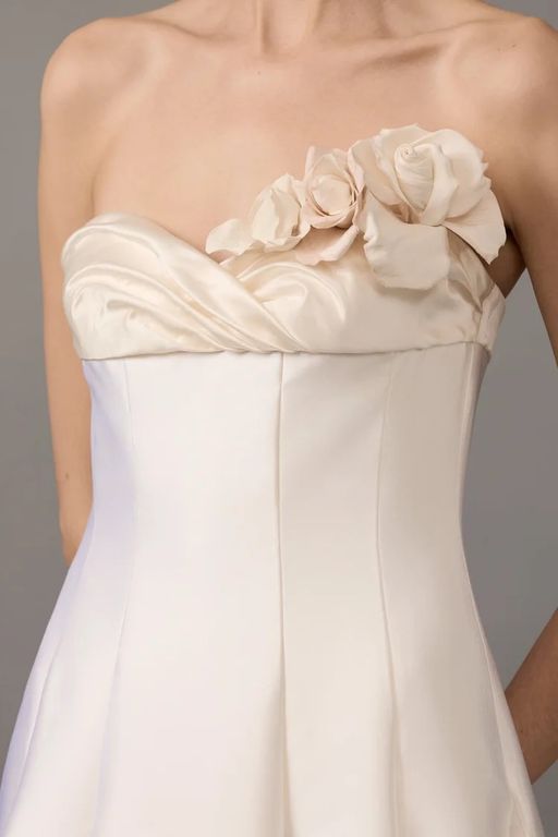 2026 House Of Gilles 22-26 A Kesim Straplez Vintage Gelinlik 3