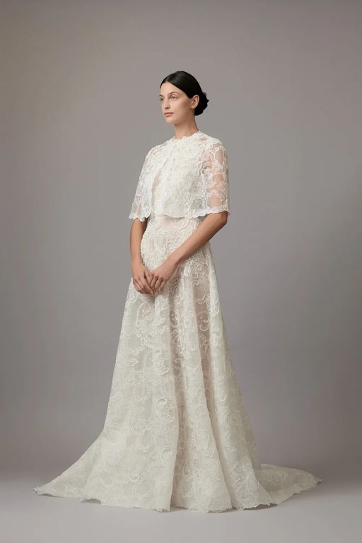 2026 House Of Gilles 16-26 A Kesim Bohem Tarlatansız Gelinlik 2