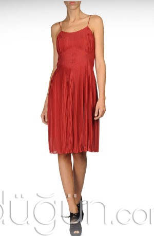 Kırmızı Abiye Modeli