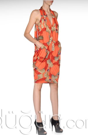 Desenli Abiye Modeli