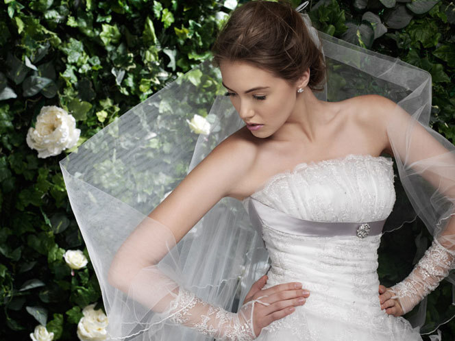 Straplez Gelinlik Modeli