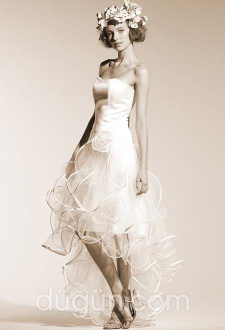 Straplez Model Gelinlik