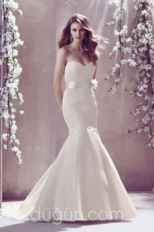 Straplez Model Gelinlik