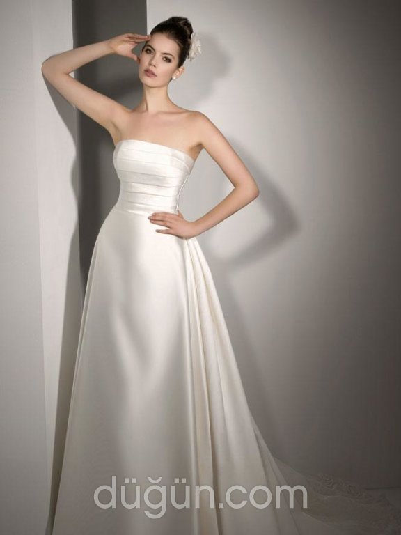 Straplez Model Gelinlik