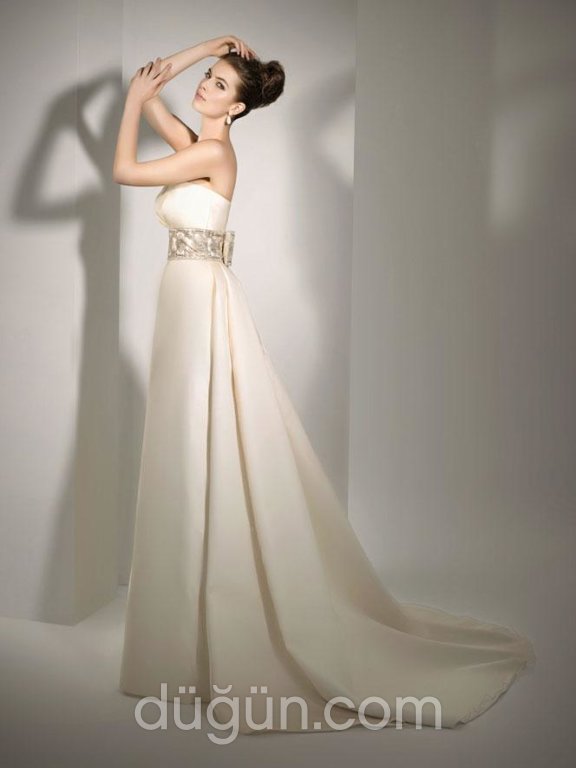 Straplez Model Gelinlik