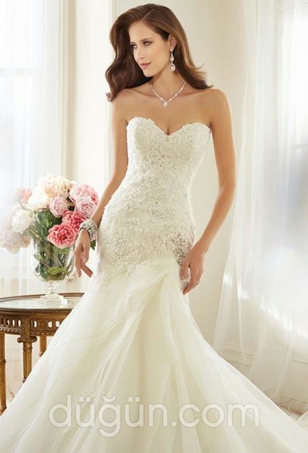 Yarım Balık Kesim Gelinlik