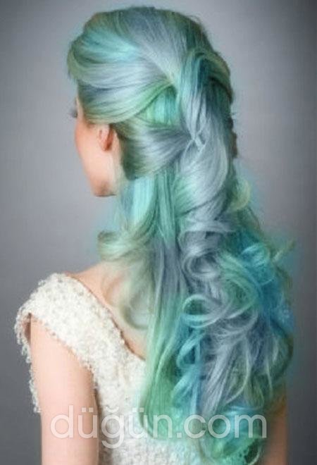 Yeşil Gelin Saçı Modeli