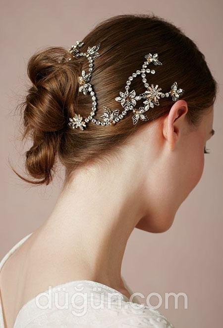 Taşlı Gelin Saçı Aksesuarı