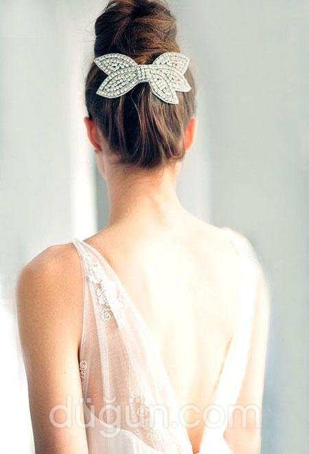 Fiyonklıu Gelin Saçı Aksesuarı