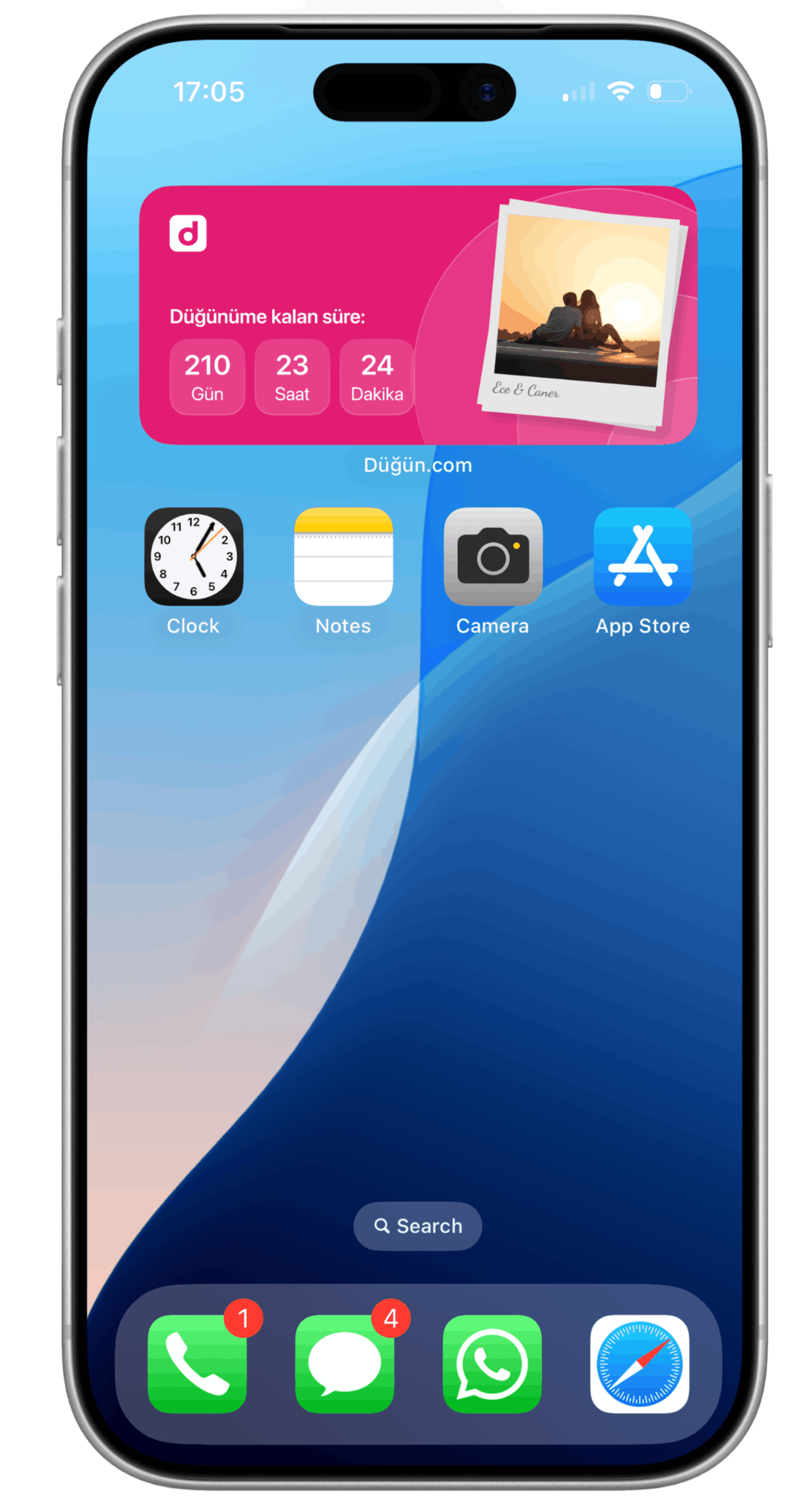 App screen 1